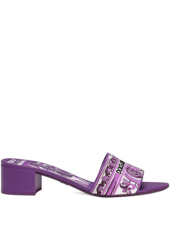 26SS 돌체앤가바나 뮬/슬리퍼 CR1748 AV804I03TN Viola