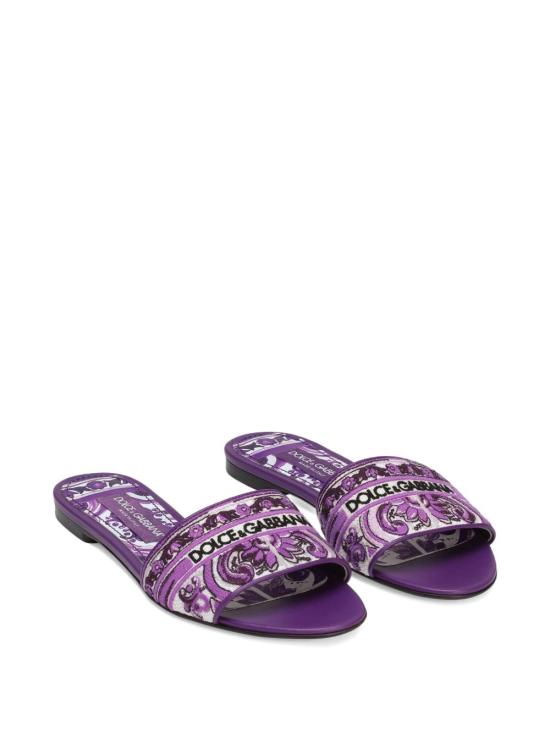 26SS 돌체앤가바나 뮬/슬리퍼 CQ0571 AV804I03TN Viola - DOLCE & GABBANA