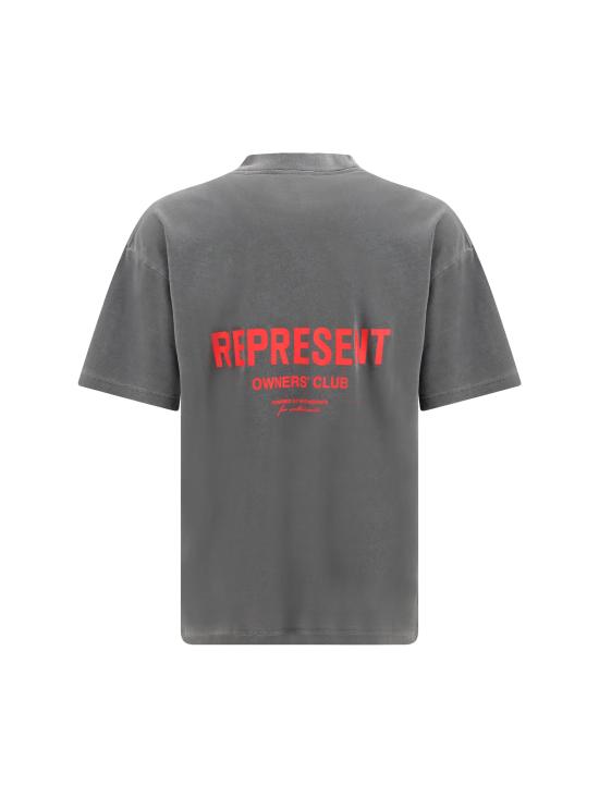 26FW 리프레젠트 반팔 티셔츠 OCM41114 WASHEDBLAC GREY - REPRESENT