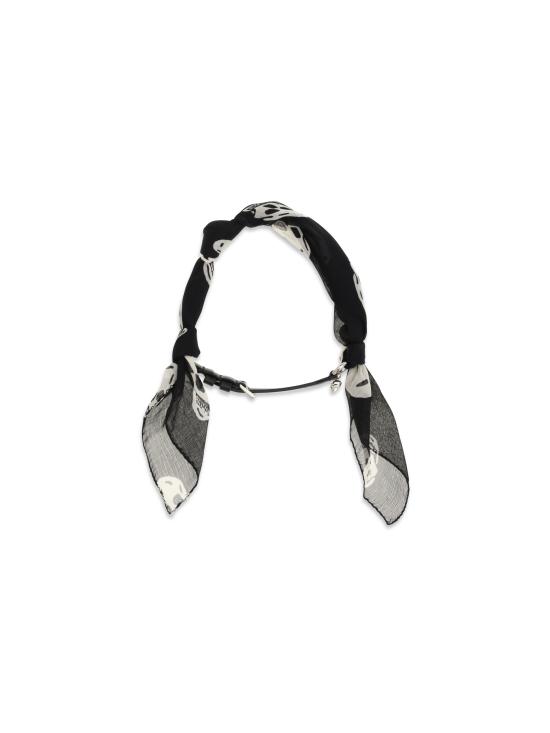 26FW 알렉산더 맥퀸 팔찌 A0002V1JAAL 8497 BLACK - ALEXANDER MCQUEEN