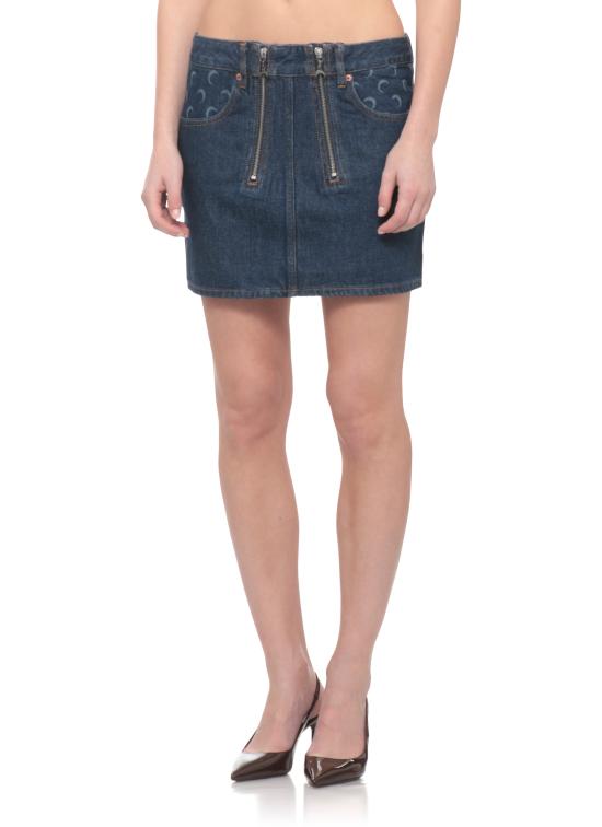 26SS 마린세르 데님 스커트 WSK135A RDEN0002BL80 Blue - MARINE SERRE