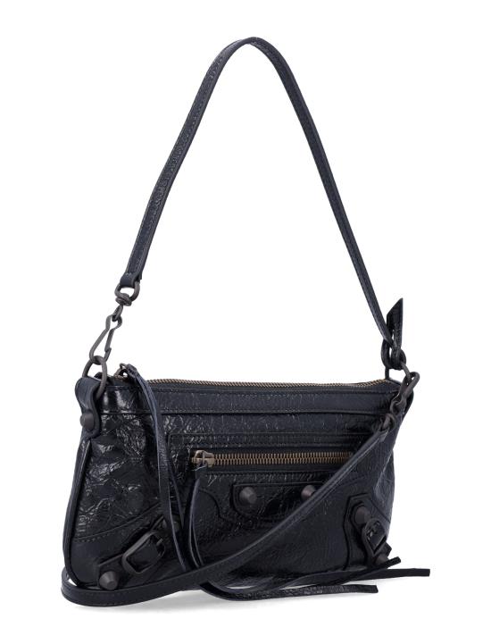 26FW 발렌시아가 르 시티 파우치 온 스트랩 8639602ABEK 1000 Nero - BALENCIAGA