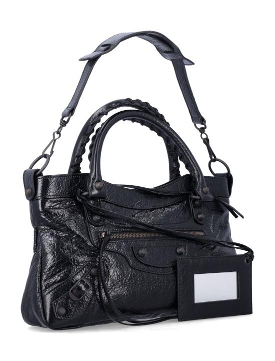 26FW 발렌시아가 르 시티 퍼스트 백 8669582ACFH 1000 Nero - BALENCIAGA