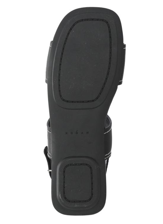 26SS 호간 샌들 HXW6850GC30KXT B999 Black - HOGAN
