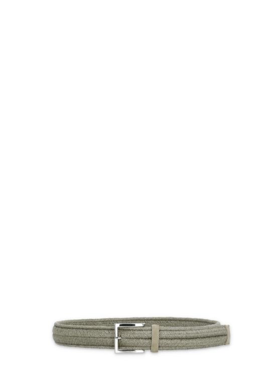 26SS 오르치아니 가죽 벨트 U07369 ROPPERLA Grey