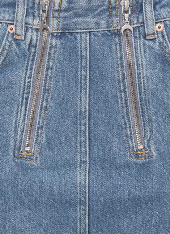 26SS 마린세르 데님 스커트 WSK135A CDEN0002BL05 Celeste - MARINE SERRE