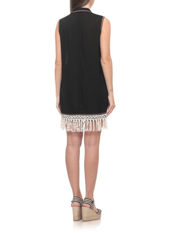 26SS 미스비키니 숏 원피스 V6048D CREPONNE UNITO Black - MISSBIKINI