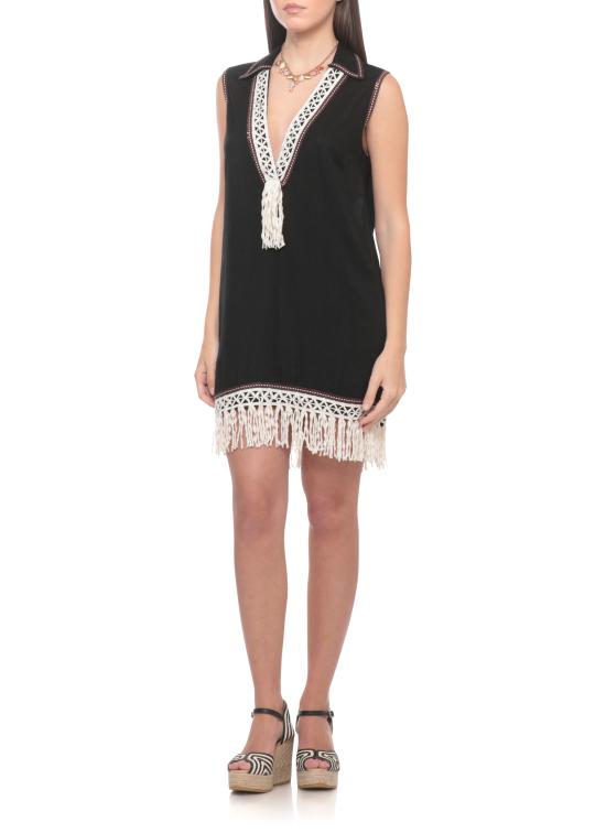 26SS 미스비키니 숏 원피스 V6048D CREPONNE UNITO Black - MISSBIKINI