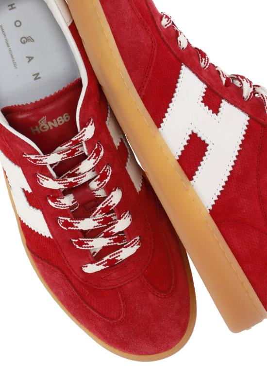 26SS 호간 스니커즈 HXW6470FB60UWX 496N Red - HOGAN