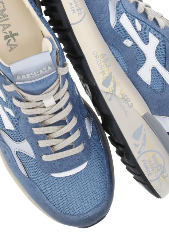 26SS 화이트 프리미아타 스니커즈 MICK0 1 8120 Blue - WHITE PREMIATA