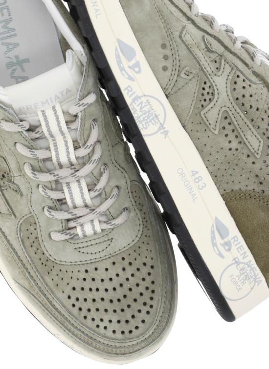 26SS 화이트 프리미아타 스니커즈 NOUS 8290 Green - WHITE PREMIATA