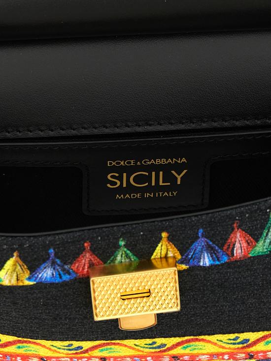 26FW 돌체앤가바나 SICILY 시실리 스몰 핸드백 BB7116B0816HV6CK Multicolor - DOLCE & GABBANA