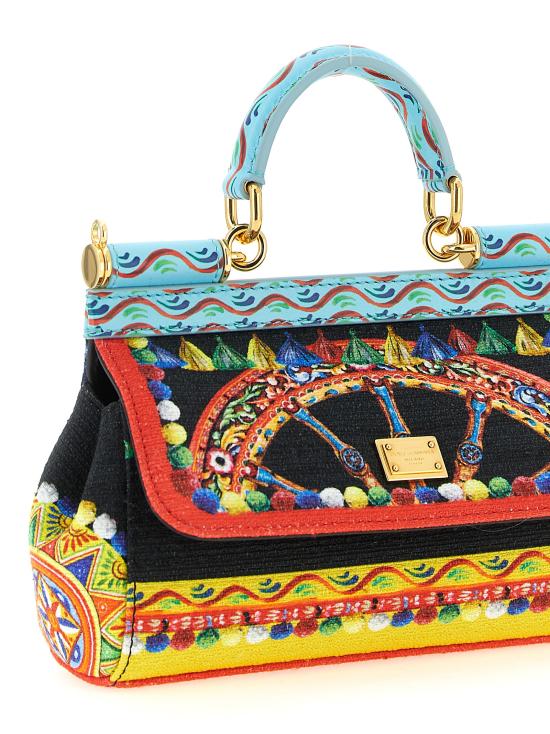 26FW 돌체앤가바나 SICILY 시실리 스몰 핸드백 BB7116B0816HV6CK Multicolor - DOLCE & GABBANA