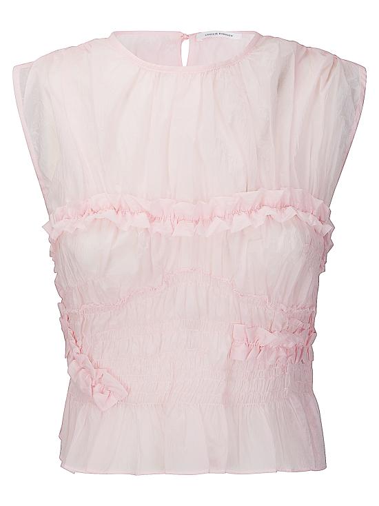 26SS 세실리아 반센 민소매 티셔츠 425RTW11010 BLUSHPINK BLUSH PINK
