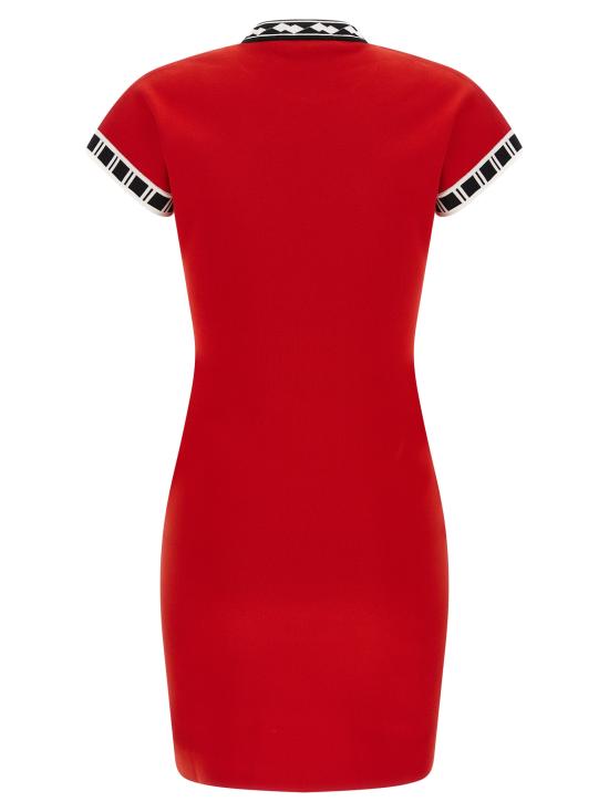 26FW 베르사체 숏 원피스 10257671A183561RC90 Red - VERSACE