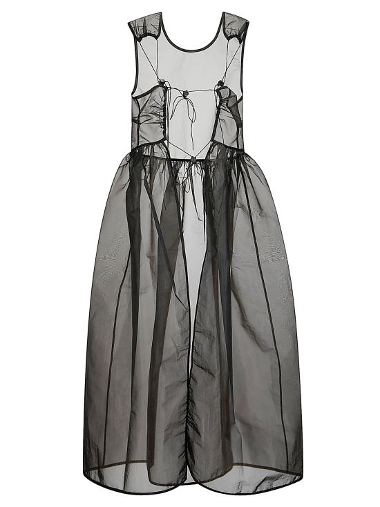26SS 세실리아 반센 롱 원피스 425RTW10013 BLACK - CECILIE BAHNSEN