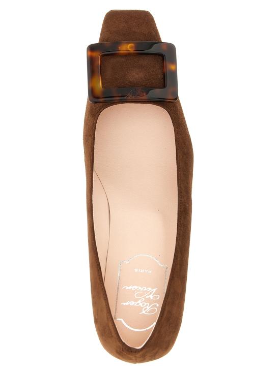 26FW 로저비비에 힐/펌프스 RVW00639540HR0S604 Brown - ROGER VIVIER