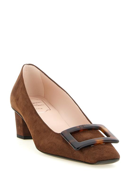 26FW 로저비비에 힐/펌프스 RVW00639540HR0S604 Brown - ROGER VIVIER