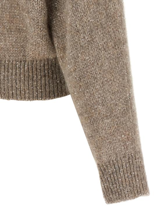 26FW 브루넬로 쿠치넬리 스웨터 MMS579700C9900 Beige - BRUNELLO CUCINELLI