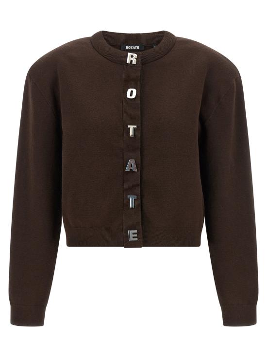 26FW 로테이트 바이 크리스텐슨 가디건 11385416671667 Brown