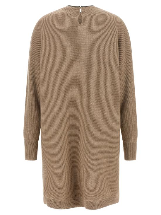 26FW 브루넬로 쿠치넬리 숏 원피스 M16245A94C077 Beige - BRUNELLO CUCINELLI