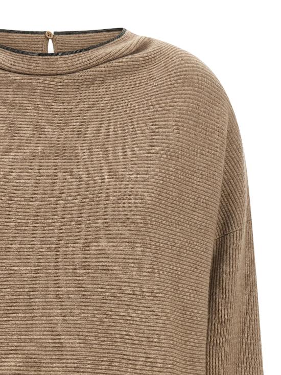 26FW 브루넬로 쿠치넬리 숏 원피스 M16245A94C077 Beige - BRUNELLO CUCINELLI