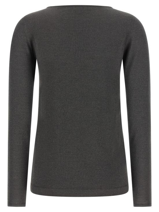 26FW 브루넬로 쿠치넬리 스파클링 캐시미어 실크 스웨터 M41800008C079 Gray - BRUNELLO CUCINELLI