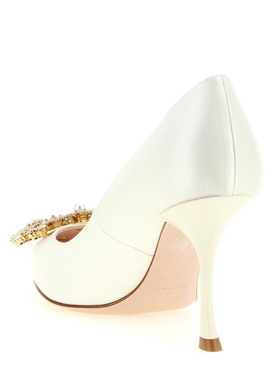 26FW 로저비비에 힐/펌프스 RVW53031500RS0C001 White - ROGER VIVIER
