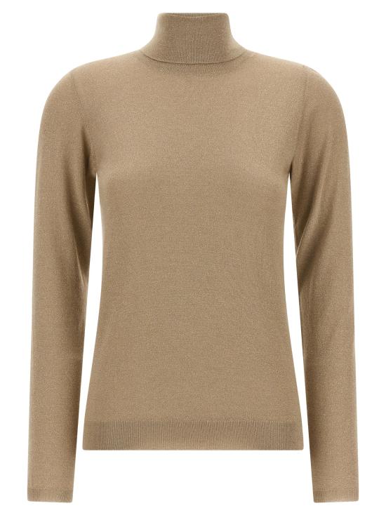 26FW 브루넬로 쿠치넬리 터틀 넥 캐시미어 스웨터 M41800063C077 Beige