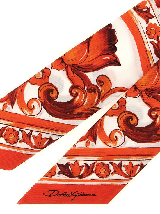 26FW 돌체앤가바나 머플러/스카프 FS215AGDDU9IO3TN Orange - DOLCE & GABBANA