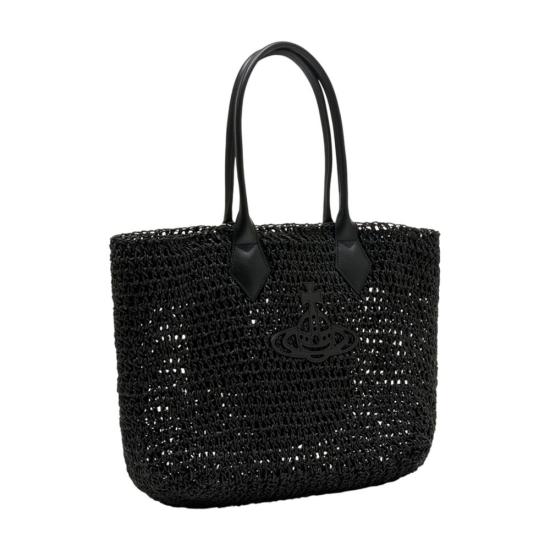 26SS 비비안웨스트우드 토트백 4D03000DU W01GT N401 black - VIVIENNE WESTWOOD