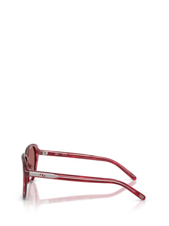 26FW 디젤 선글라스 DL2011U 203869 STRIATED RED - DIESEL