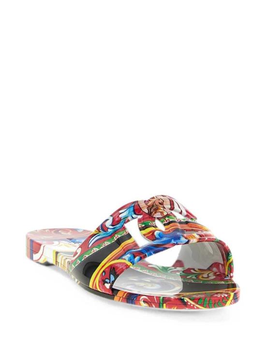 26FW 돌체앤가바나 뮬/슬리퍼 CW2215A0410 HD6CK CARRETTO FLD - DOLCE & GABBANA