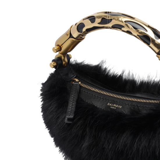 26FW 발망 토트백 HN1BS027TCAA 0PA Black - BALMAIN