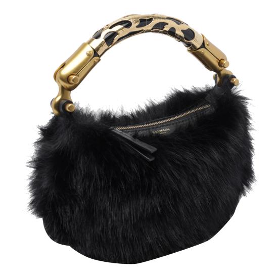 26FW 발망 토트백 HN1BS027TCAA 0PA Black - BALMAIN