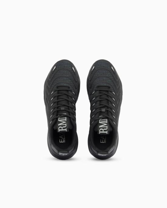 26SS 엠포리오 아르마니 스니커즈 7X000303 AF18441 MZ547 Black - EMPORIO ARMANI