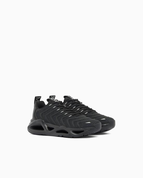 26SS 엠포리오 아르마니 스니커즈 7X000303 AF18441 MZ547 Black