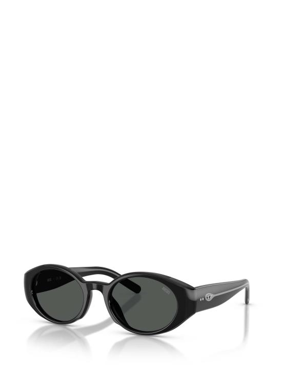 26FW 디젤 선글라스 DL2008U 200187 SOLID BLACK - DIESEL