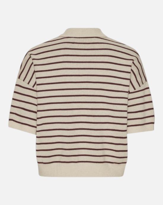 26FW 로테이트 폴로 티셔츠 1143041764 Granate stripes - ROTATE