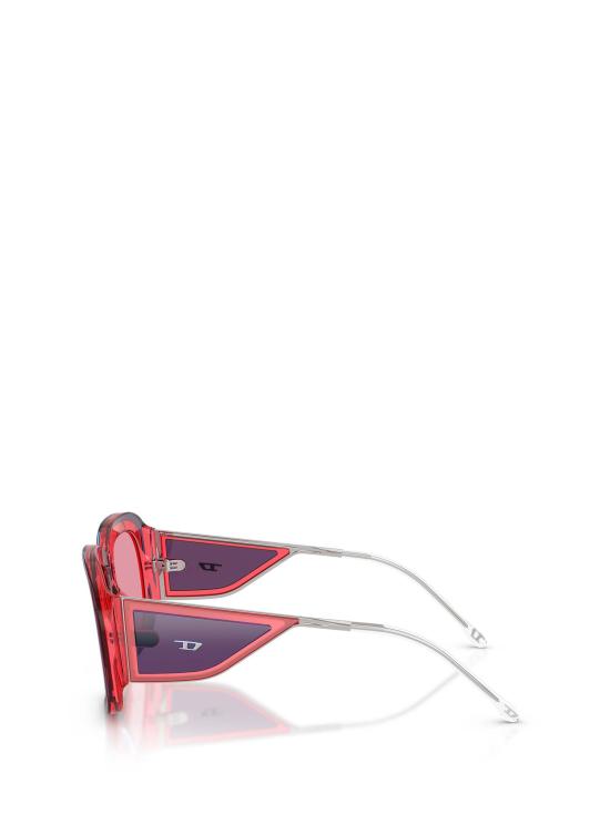 26FW 디젤 선글라스 DL2015U 204930 PINK TRANSPARENT - DIESEL