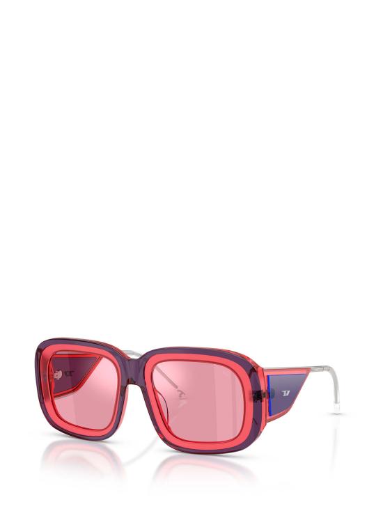 26FW 디젤 선글라스 DL2015U 204930 PINK TRANSPARENT - DIESEL