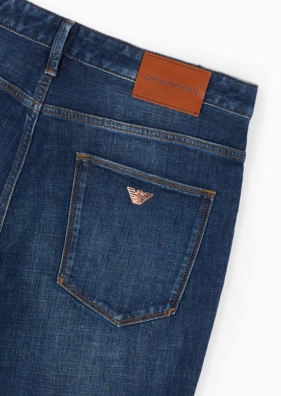  엠포리오 아르마니 데님 팬츠 6R1J06 1DRGZ0941 DENIM BLU - EMPORIO ARMANI