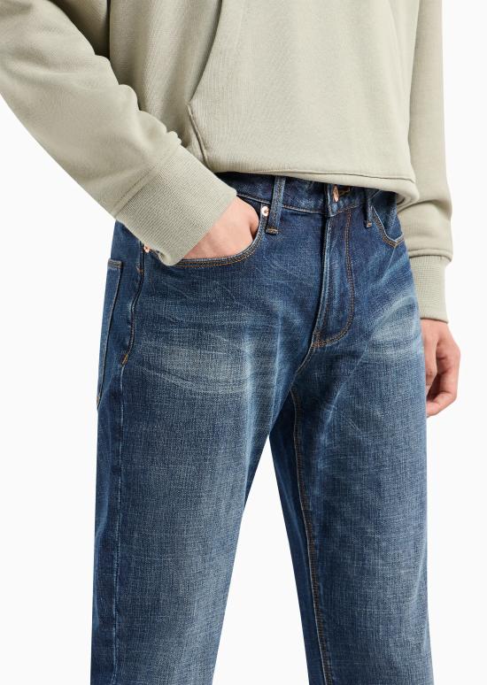  엠포리오 아르마니 데님 팬츠 6R1J06 1DRGZ0941 DENIM BLU - EMPORIO ARMANI