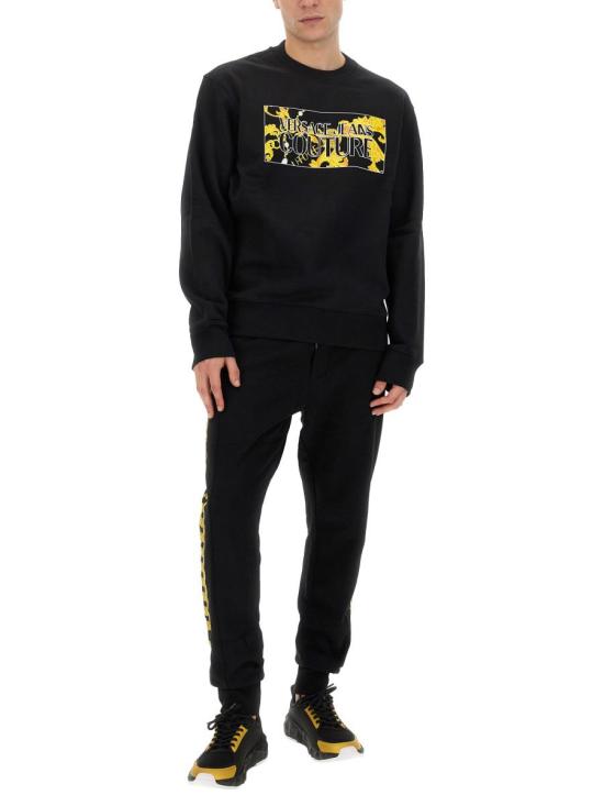  베르사체 트레이닝/조거 팬츠 75GAAF01 CF00FG89 BLACK GOLD - VERSACE