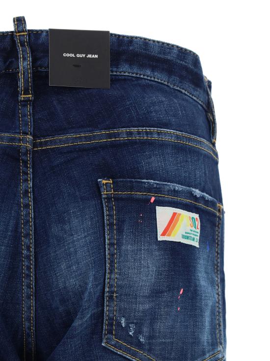  디스퀘어드2 데님 팬츠 S74LB1458 S30664470 BLU NAVY - DSQUARED2