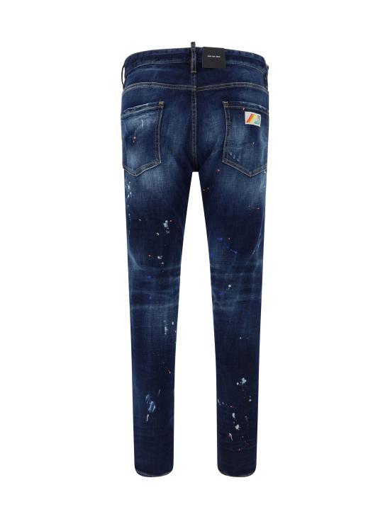  디스퀘어드2 데님 팬츠 S74LB1458 S30664470 BLU NAVY - DSQUARED2