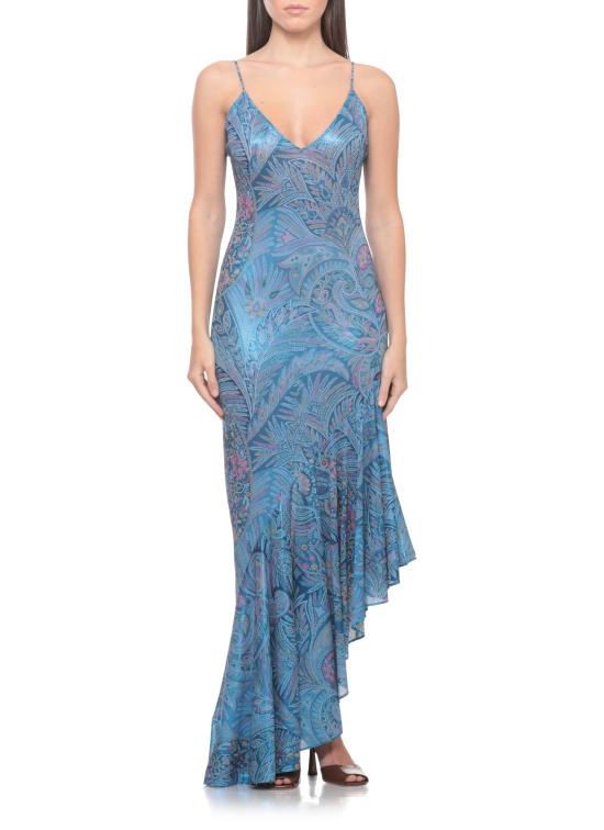 26SS 에트로 롱 원피스 WRHA0595 99IAS82X0887 Blue - ETRO