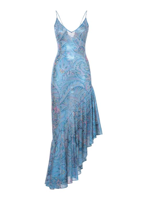 26SS 에트로 롱 원피스 WRHA0595 99IAS82X0887 Blue