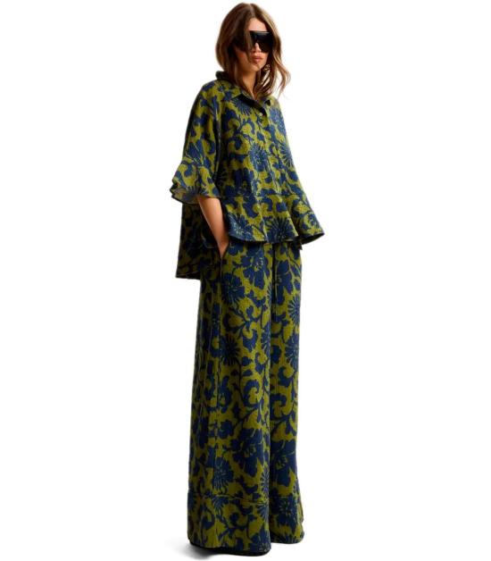 26SS 에센셜앤트워프 팔라초 팬츠 JOMERY J2AV 34 Green - ESSENTIEL ANTWERP