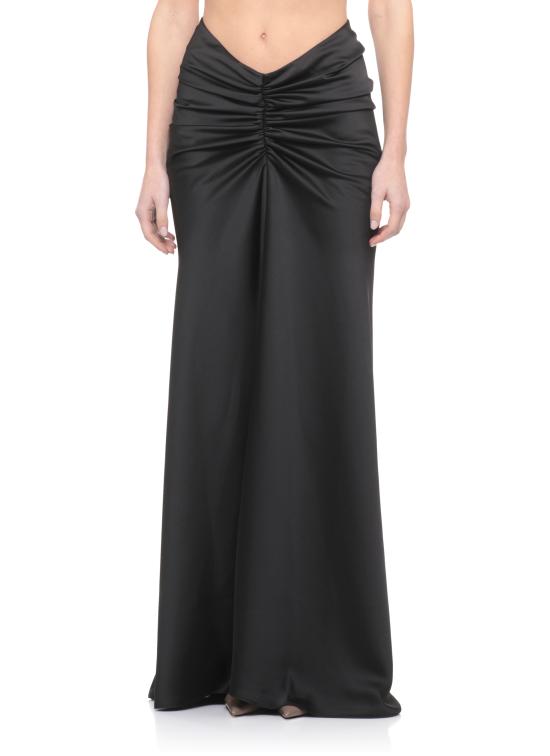 26SS 안다마네 롱 스커트 T190347A TNP229999 Black - ANDAMANE